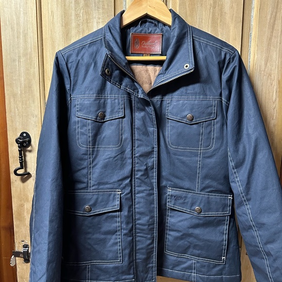 Ladies oilskin Outback Trading Co jacket, like-new - Picture 1 of 5